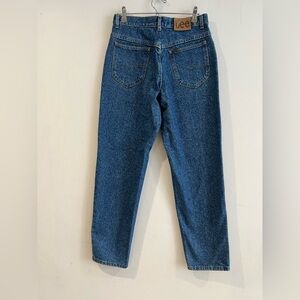 Lee Men's  Vintage faded wide ankle-length  90s Blue Jeans 32x32